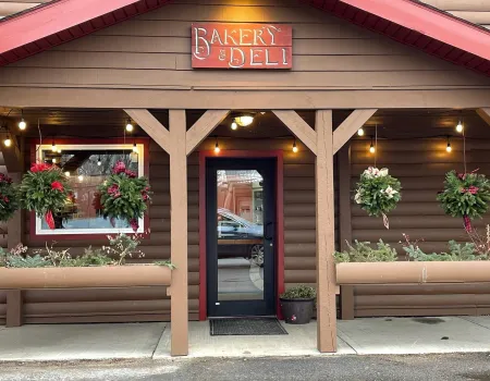 Deli and Bakery Enterance at Larkin's Junction Depot