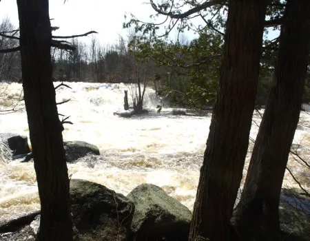 Part of the Cranberry Lake Waterfall Tour.