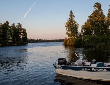 Piercefield Flow accommodates up to medium-sized motor boats.