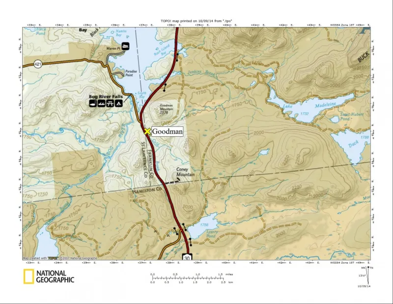 Dog Friendly hiking map