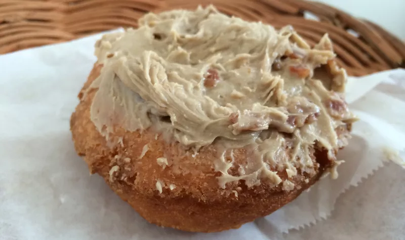 Maple Bacon Donut - The Washboard Donut Shoppe