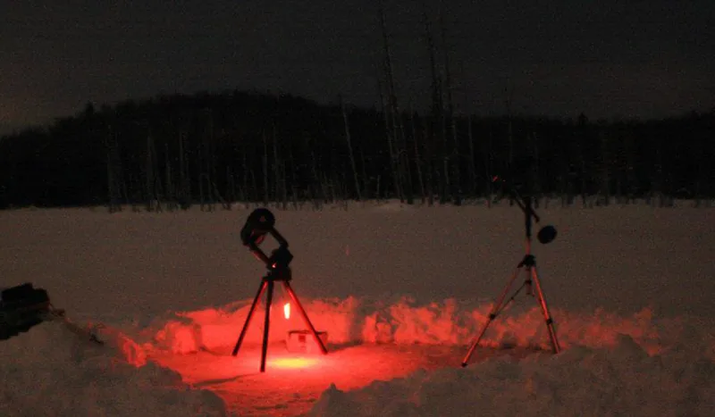 "Skiing with the Stars" event at the Tupper Lake Groomed XC-Ski Center (Marc Staves Photo)