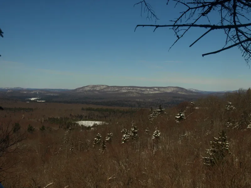 Mount Arab from the cliffs