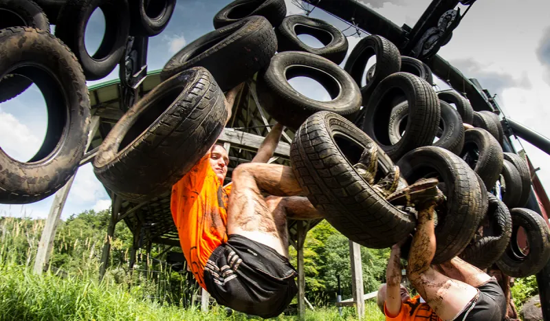 The Tire Wall (ROOST/Cam Willis photo)