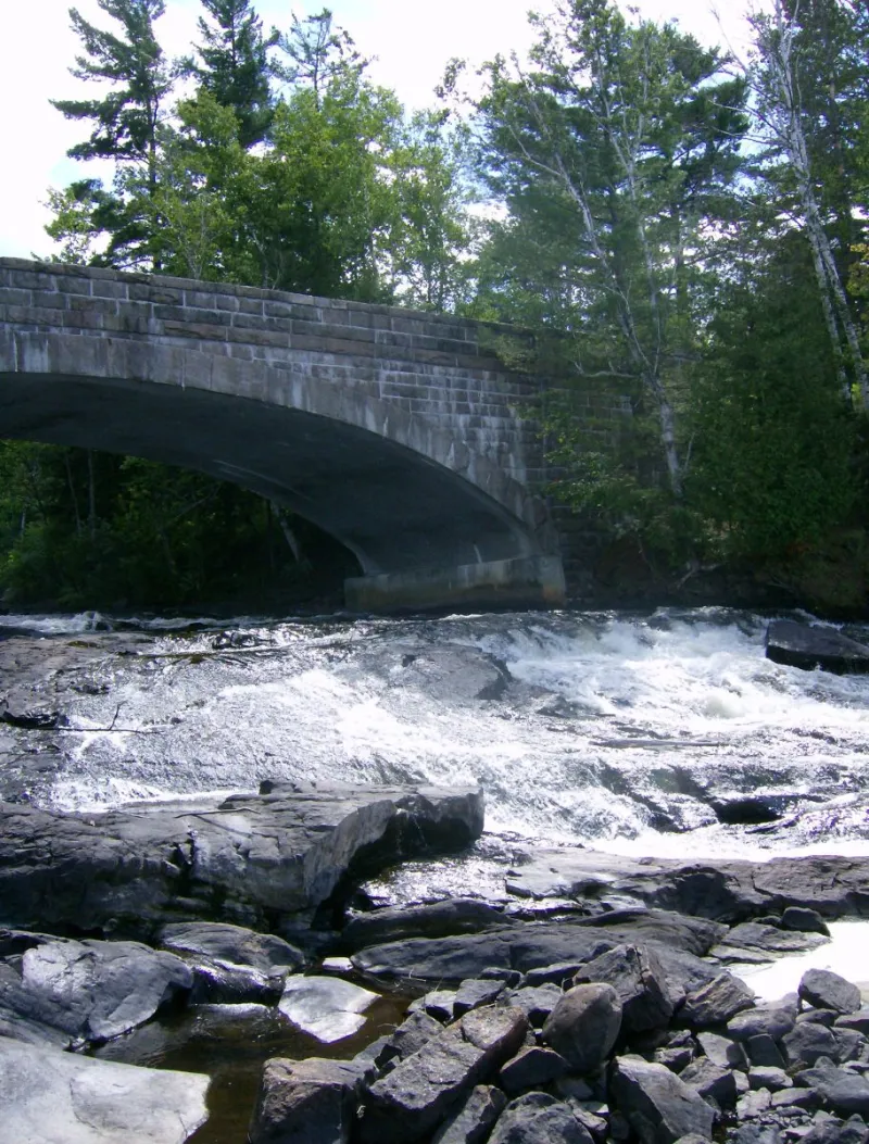 Stone Bridge over the Bog River