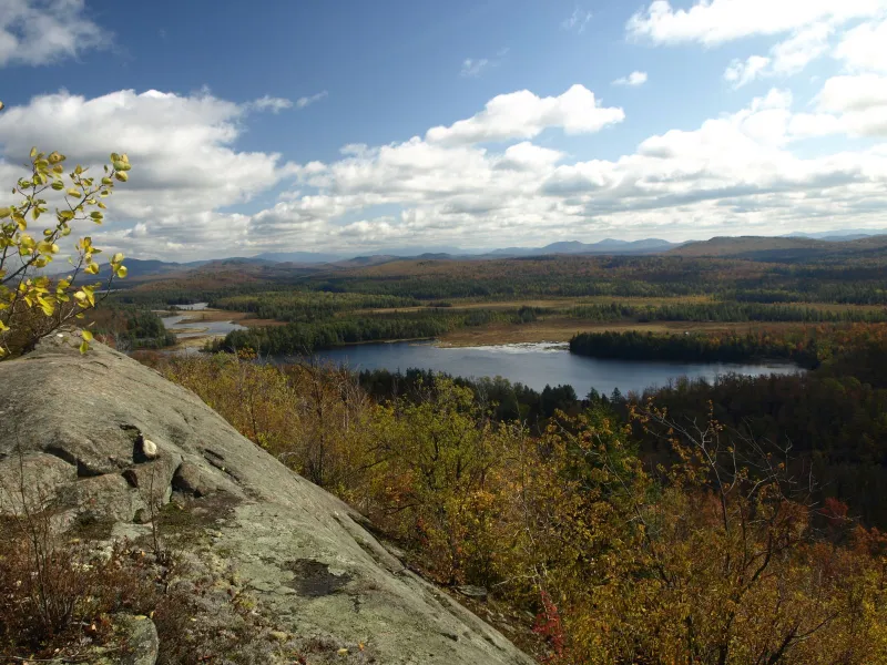 Autumn view from the overlook