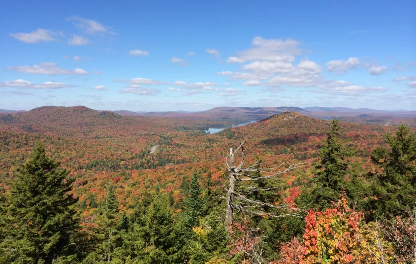 A wonderful way to enjoy Adirondack fall foliage.