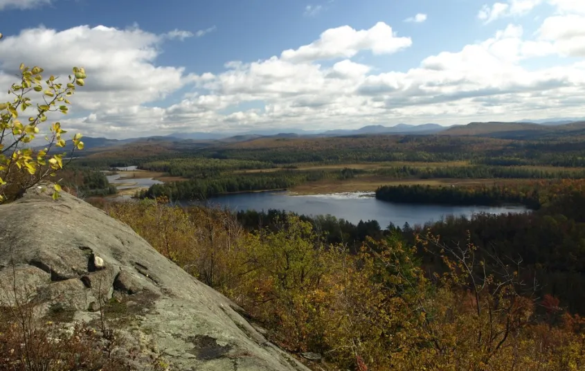 Great place to view the fall colors at Little Lows Ridge.