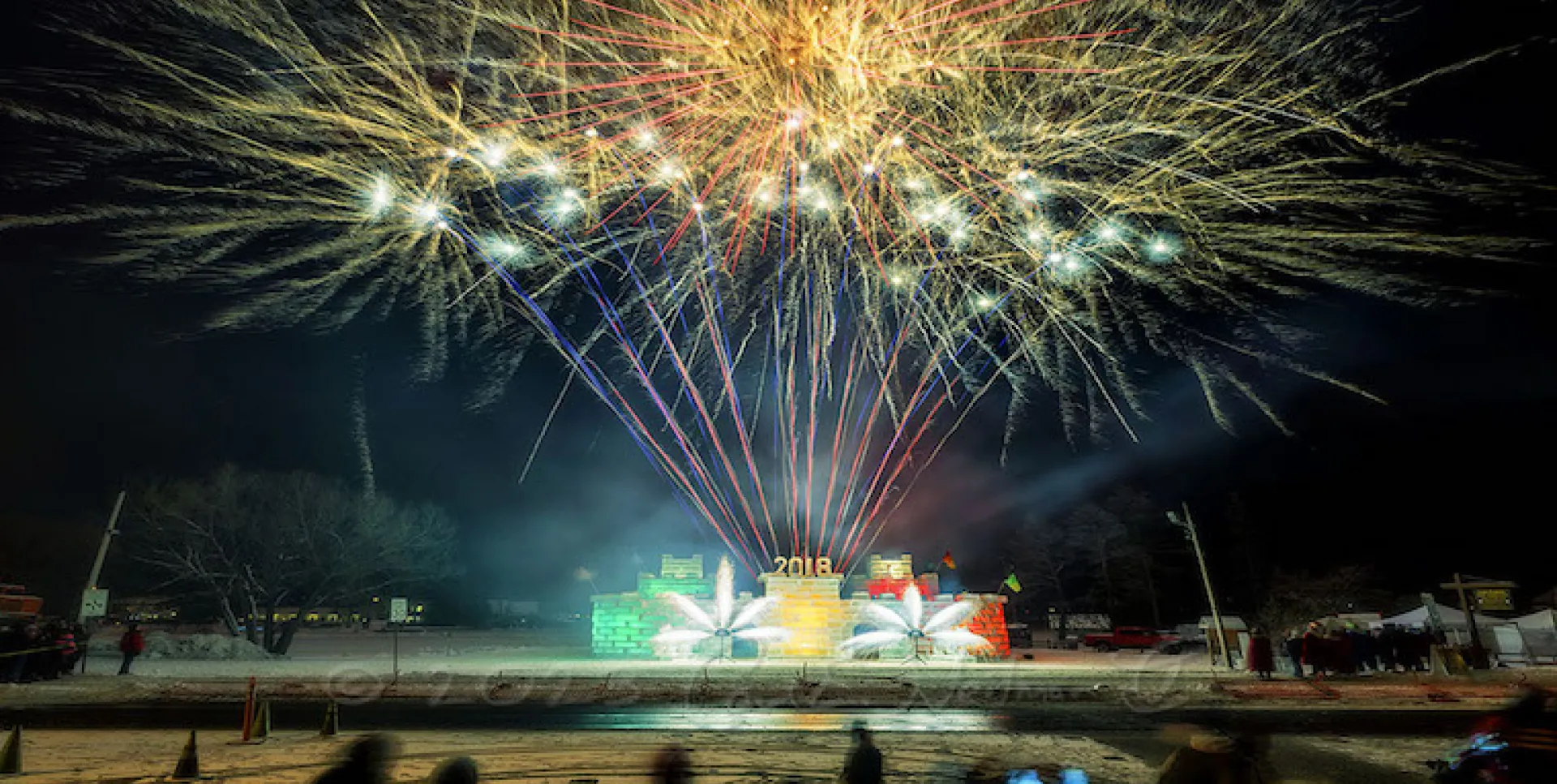 Winter Landscapes & Ice Castle Fireworks Photography Tour with Carl