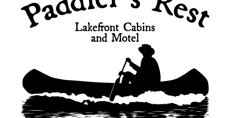 Paddlers Rest logo featuring a person in a canoe