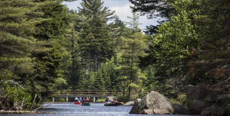 The river section is a dramatic corridor of scenery.